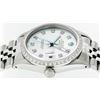 Image 2 : Rolex Mens Stainless Steel 1.00ctw Diamond Datejust Wristwatch