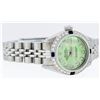 Image 3 : Rolex Stainless Steel 0.70ctw Sapphire and Diamond Datejust Ladies Wristwatch