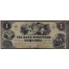 Image 1 : 1854 $1 The Bank of Washtenaw Obsolete Bank Note