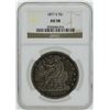 Image 1 : 1877-S $1 Trade Silver Dollar Coin NGC AU58