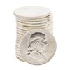 Image 1 : Roll of (20) 1963-D Brilliant Uncirculated Franklin Half Dollar Coins