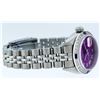 Image 9 : Rolex Ladies Stainless Steel Sapphire and Diamond Datejust Wristwatch