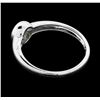 Image 3 : 14KT White Gold Ladies 0.18ct Diamond Ring
