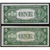 Image 2 : 1935A $1 R & S Pair of Experimental Silver Certificate Notes