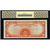 Image 2 : 1922 $10 Gold Certificate Note PCGS About New 50PPQ SPECIAL GOLD HOLDER