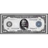 Image 1 : 1914 $50 Federal Reserve Note Chicago