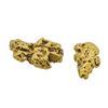 Image 2 : Lot of (2) Gold Nuggets 2.6 Grams