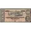 Image 1 : 1864 $10 The Confederate States of America Note