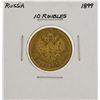 Image 1 : 1899 Russia 10 Roubles Gold Coin