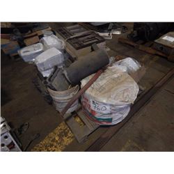 MISC TRUCK PARTS, INSULATION, AC UNIT, COMPUTER SPEAKERS