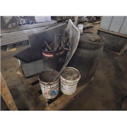 CHAIN, BINDERS, CABINET, BARRELS