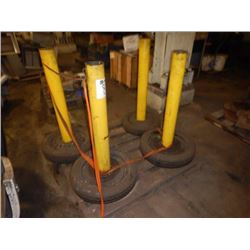 SIGN POST, TIRE MTD