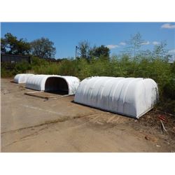 (4) CAR CARRIER TRAILER BUBBLES