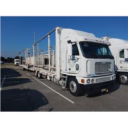 2002 FREIGHTLINER ARGOSY CAR CARRIER TRUCK VIN/SN:1FVHAWCGX2LK94721 CAB OVER, T/A, DETROIT ENGNE, 9 