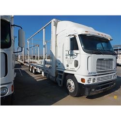 2001 FREIGHTLINER ARGOSY CAR CARRIER TRUCK, VIN/SN:1FVHAWCG01LH26976 - CAB OVER, T/A, DETROIT ENGINE