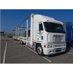 2001 FREIGHTLINER ARGOSY CAR CARRIER TRUCK, VIN/SN:1FVHAWCGX1LH26998 - CAB OVER, T/A, DETROIT ENGINE