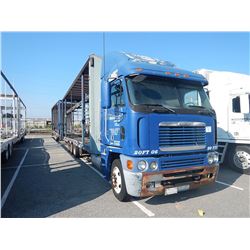 2000 FREIGHTLINER ARGOSY CAR CARRIER TRUCK VIN/SN:1FVXLWEBXYLF83195 CAB OVER, T/A, CAT ENGINE, 9 SPE