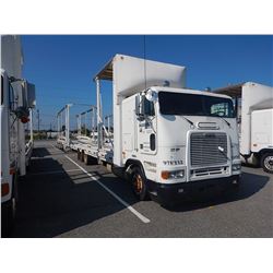 1997 FREIGHTLINER CAR CARRIER TRUCK VIN/SN:1FVXBZYB3VL816391 CAB OVER, T/A, DETROIT DIESEL ENGINE, 1
