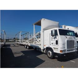 1997 FREIGHTLINER CAR CARRIER TRUCK VIN/SN:1FVXBZYB1VL816390 CAB OVER, T/A, DETROIT DIESEL ENGINE, 1