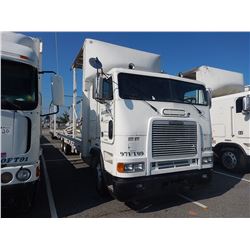 1997 FREIGHTLINER CAR CARRIER TRUCK VIN/SN:1FVXBZYB3VL816386 CAB OVER, T/A, DETORIT ENGINE, 10 SPEED