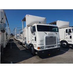 1997 FREIGHTLINER CAR CARRIER TRUCK VIN/SN:1FVXBZYB5VL816392 CAB OVER, T/A, DETROIT DIESEL ENGINE, 1