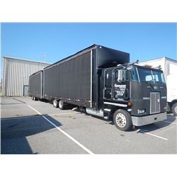 1997 PETERBILT 362 CAR CARRIER TRUCK VIN/SN:1NP6LB9X4VD610120 T/A, CAT ENGINE, 10 SPEED TRANS, 38K R