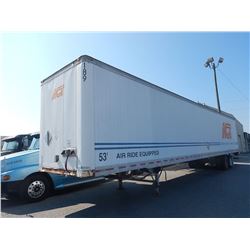 1997 TRAILMOBILE TRIM VAN TRAILER VIN/SN:1PTO1JAHXV6000776 T/A, 53' LENGTH, BARN DOORS, 22.5 TIRES, 