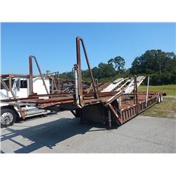 1989 TRANSCRAFT CAR CARRIER TRAILER VIN/SN:1TTE4830XK1032282 T/A, 22.5 TIRES, DISC WHEELS