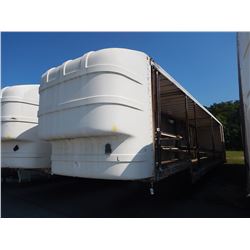 1990 DUNHAM VAN CAR CARRIER TRAILER VIN/SN:1DNV482CXLM022132 TRI-AXLE, STEP DECK, 58', AIR RIDE SUSP