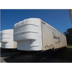 1988 NU VAN CRHL CAR CARRIER TRAILER VIN/SN:1N9D502A2J1045011 T/A, 58' LENGTH, CURTAIN SIDES, AIR RI