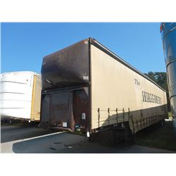 1990 NUVAN SSC-53 CAR CARRIER TRAILER VIN/SN:1N9D532A1L1045005 T/A, 53' LENGTH, CURTAIN SIDE, AIR RI