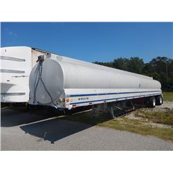 1976 PENNCO 5454-H32 TANK TRAILER VIN/SN:2-11970-4 T/A, 9000 GALLON CAPACITY, ALUMINUM, 22.5 TIRES, 