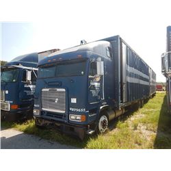 1996 FREIGHTLINER TRAC CAR CARRIER TRUCK VIN/SN:1FVXBSEB1TL860110 CAB OVER, T/A, DETROIT DIESEL ENGI