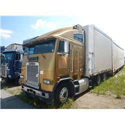 1993 FREIGHTLINER FLA CAR CARRIER TRUCK VIN/SN:1FUPAZYB1PP468450 CAB OVER, T/A, DETROIT DIESEL ENGIN