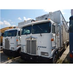 1993 KENWORTH K10 CAR CARRIER TRUCK VIN/SN:1NKELR9X2RJ380143 CAB-OVER, T/A, DETRORT ENGINE, 10 SPD T