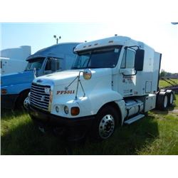 2005 FREIGHTLINER CENTURY TRUCK TRACTOR VIN/SN:1FUJBBCK65LN51345 T/A, DETROIT SERIES 60 515HP ENGINE