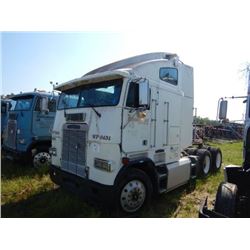 1991 FREIGHTLINER TK TRUCK TRACTOR VIN/SN:1FUPACXB0MP507328 T/A, DETROIT ENGINE, 9 SPEED TRANS, 40K 