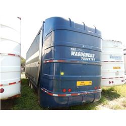 1993 NUVAN CAR CARRIER TRAILER VIN/SN:1A9BD4838PM100303 T/A, 39' LENGTH, CURTAIN SIDE, AIR RIDE SUSP