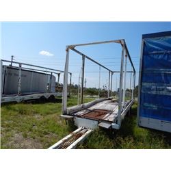 1997 NUVAN CAR CARRIER TRAILER VIN/SN:1N9S432A5V1045232 T/A, 33', AIR RIDE SUSP, 19.5 TIRES, DISC WH
