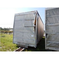 NU VAN CAR CARRIER TRAILER T/A, 37' LENGTH, CURTAIN SIDE, AIR RIDE SUSP., 19.5 TIRES, DISC WHEELS