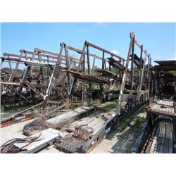 2001 COTTRELL C12T CAR CARRIER TRAILER VIN/SN:5E0AH14491G002208 T/A, AIR RIDE SUSP, 19.5 TIRES, DISC