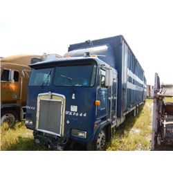 1993 KENWORTH K100E CAR CARRIER TRUCK VIN/SN:1NKELR9X9PJ379536 CAB OVER, T/A, DIESEL ENGINE, 10 SPEE