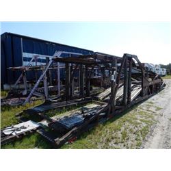2000 COTTRELL C7512LW CAR CARRIER TRAILER VIN/SN:1C9AZ1479YG148586 T/A, AIR RIDE SUSP, 19.5 TIRES, D