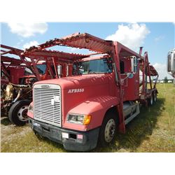 2000 FREIGHTLINER FLD CAR CARRIER TRUCK VIN/SN:1FVXDXYB3YPG90371 T/A, CAT ENGINE, 10 SPEED TRANS, 40