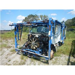 2004 STERLING LT9 CAR CARRIER TRUCK VIN/SN:2FZHAZAS24AM87767 T/A, CAT ENGINE, 40K REARS, 12K FRONT, 