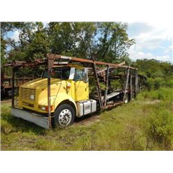 1998 INTERNATIONAL 8100 CAR CARRIER TRUCK VIN/SN:1HSNAJR3WH519680 T/A, DIESEL ENGINE, AIR RIDE SUSP,