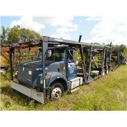 2000 VOLVO/WHITE GMC WAH64 CAR CARRIER TRUCK VIN/SN:4V5PC2UF4YN248167 T/A, 370HP CUMMINS ISM ENGINE,
