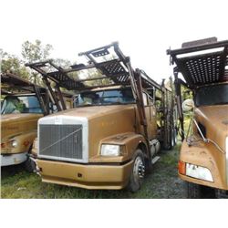1995 VOLVO/WHITEGMC WIA64T CAR CARRIER TRUCK VIN/SN:4V2WDBCG6SN687703 T/A, 375 HP CAT 3406 ENGINE, 1