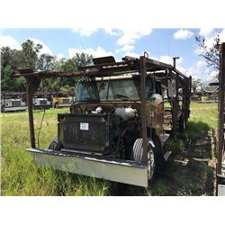 1993 WHGM WAH64 CAR CARRIER TRUCK VIN/SN:4V2PCBRE6PN661168 T/A, DETROIT DIESEL ENGINE, 7 SPD TRANS, 