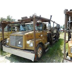1993 VOLVO/WHITEGMC CAR CARRIER TRUCK VIN/SN:4V2PCBRE6PN668492 T/A, DETROIT DIESEL ENGINE, 7 SPEED T